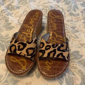 Sam Edelman women's size 6 wedge sandals
